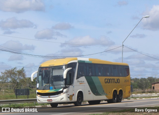 Empresa Gontijo de Transportes 21370 na cidade de Vitória da Conquista, Bahia, Brasil, por Rava Ogawa. ID da foto: 11320468.