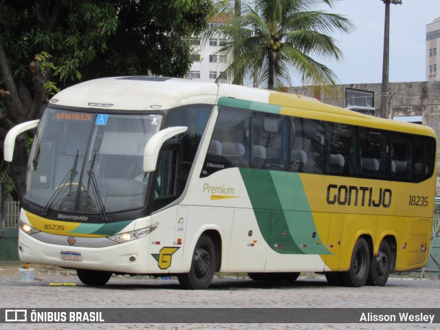 Empresa Gontijo de Transportes 18235 na cidade de Fortaleza, Ceará, Brasil, por Alisson Wesley. ID da foto: 11321515.