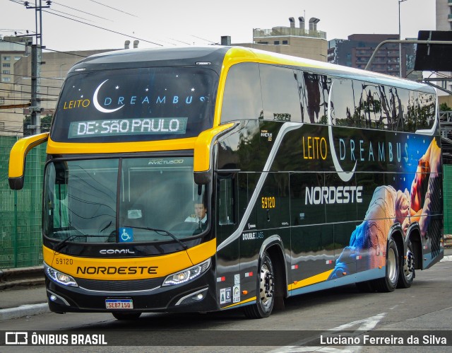 Expresso Nordeste 59120 na cidade de São Paulo, São Paulo, Brasil, por Luciano Ferreira da Silva. ID da foto: 11320950.