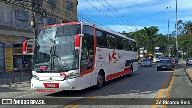 WS Tour Transporte e Turismo 204 na cidade de Petrópolis, Rio de Janeiro, Brasil, por Zé Ricardo Reis. Número da foto: #11252486.