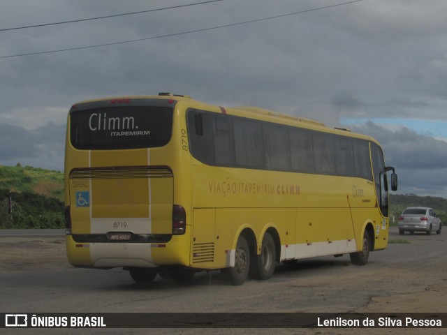 Viação Itapemirim 8719 na cidade de Taquaritinga do Norte, Pernambuco, Brasil, por Lenilson da Silva Pessoa. ID da foto: 11253603.