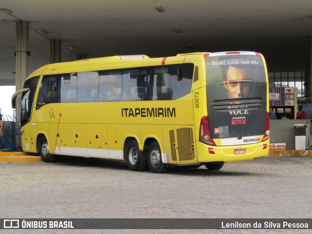 Viação Itapemirim 60073 na cidade de Caruaru, Pernambuco, Brasil, por Lenilson da Silva Pessoa. ID da foto: 11253205.