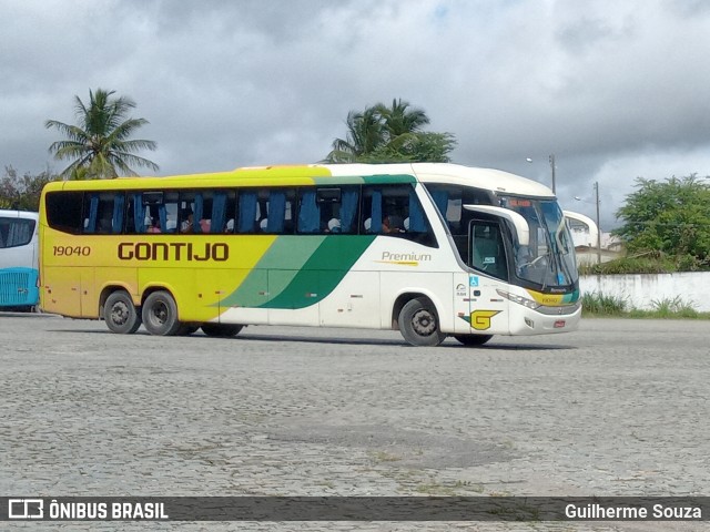 Empresa Gontijo de Transportes 19040 na cidade de Caruaru, Pernambuco, Brasil, por Guilherme Souza. ID da foto: 11253076.