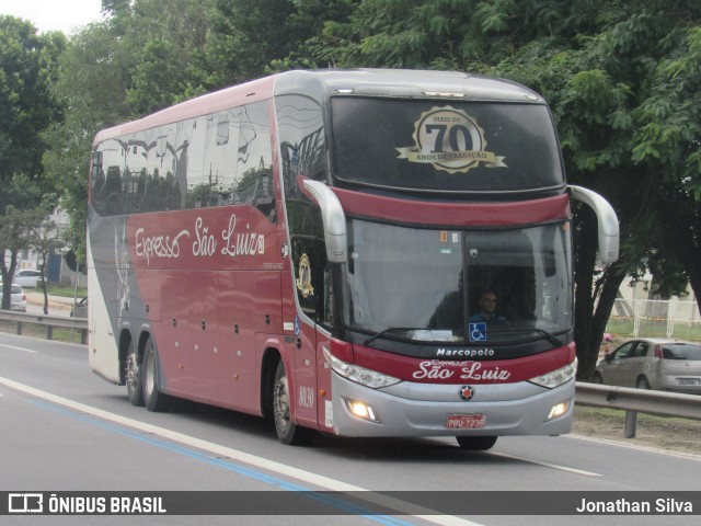 Expresso São Luiz 8030 na cidade de Maceió, Alagoas, Brasil, por Jonathan Silva. ID da foto: 11252323.