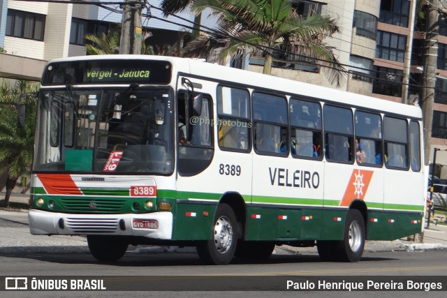 Auto Viação Veleiro 8389 na cidade de Maceió, Alagoas, Brasil, por Paulo Henrique Pereira Borges. ID da foto: 11253466.