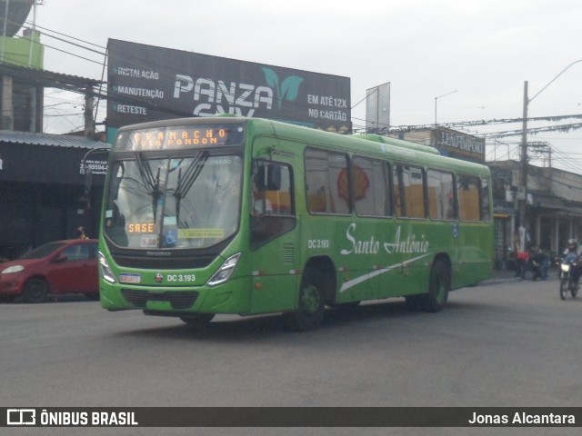 Transportes Santo Antônio DC 3.193 na cidade de Duque de Caxias, Rio de Janeiro, Brasil, por Jonas Alcantara. Número da foto: #11253359.
