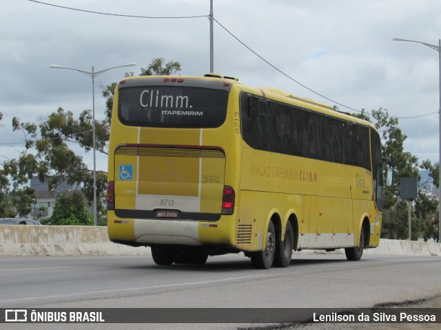 Viação Itapemirim 8713 na cidade de Caruaru, Pernambuco, Brasil, por Lenilson da Silva Pessoa. Número da foto: #11253174.
