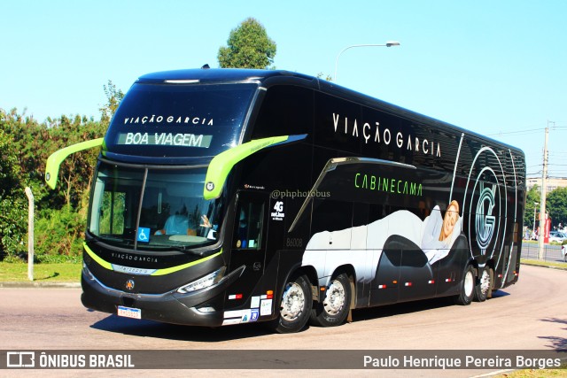 Viação Garcia 86008 na cidade de Curitiba, Paraná, Brasil, por Paulo Henrique Pereira Borges. Número da foto: #11253505.