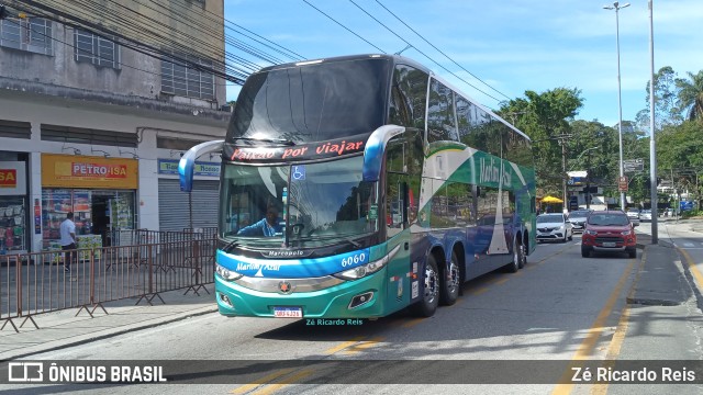 Marlim Azul Turismo 6060 na cidade de Petrópolis, Rio de Janeiro, Brasil, por Zé Ricardo Reis. ID da foto: 11252476.