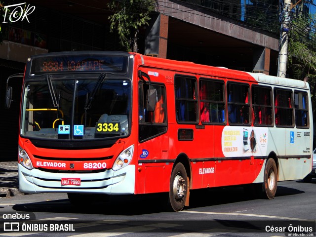 Viação Novo Retiro 88200 na cidade de Belo Horizonte, Minas Gerais, Brasil, por César Ônibus. Número da foto: #11253779.