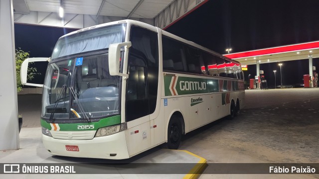 Empresa Gontijo de Transportes 20155 na cidade de Estiva, Minas Gerais, Brasil, por Fábio Paixão. Número da foto: #11253827.