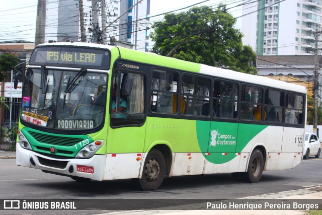Auto Viação São João 1 120 na cidade de Campos dos Goytacazes, Rio de Janeiro, Brasil, por Paulo Henrique Pereira Borges. Número da foto: #11253537.