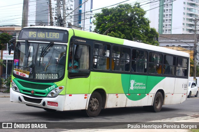 Auto Viação São João 1 120 na cidade de Campos dos Goytacazes, Rio de Janeiro, Brasil, por Paulo Henrique Pereira Borges. ID da foto: 11253537.