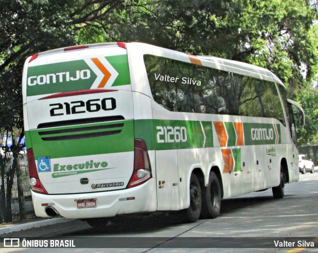 Empresa Gontijo de Transportes 21260 na cidade de São Paulo, São Paulo, Brasil, por Valter Silva. ID da foto: 11252516.