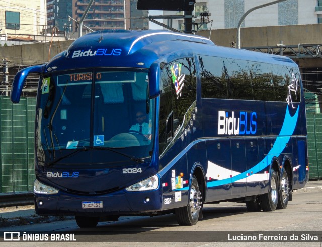 Bidubus Transportadora Turística 2024 na cidade de São Paulo, São Paulo, Brasil, por Luciano Ferreira da Silva. Número da foto: #11253829.