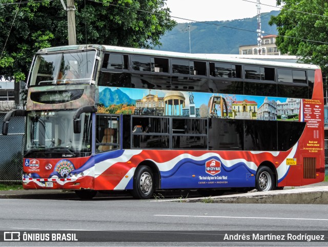 Vip City Bus 00 na cidade de Mata Redonda, San José, San José, Costa Rica, por Andrés Martínez Rodríguez. ID da foto: 11253211.