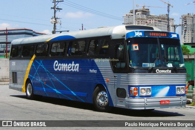 Viação Cometa 1258 na cidade de São Paulo, São Paulo, Brasil, por Paulo Henrique Pereira Borges. ID da foto: 11255635.