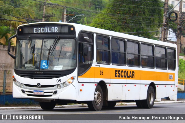 Viação Santa Edwiges e Turismo 05 na cidade de Barra do Piraí, Rio de Janeiro, Brasil, por Paulo Henrique Pereira Borges. ID da foto: 11255808.