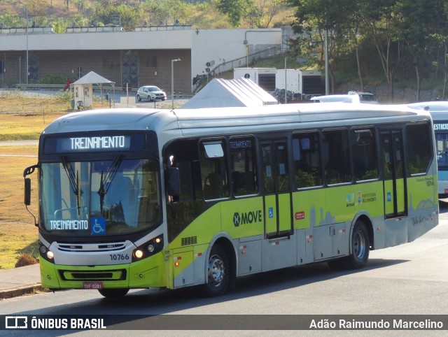 Auto Omnibus Floramar 10766 na cidade de Belo Horizonte, Minas Gerais, Brasil, por Adão Raimundo Marcelino. ID da foto: 11256037.