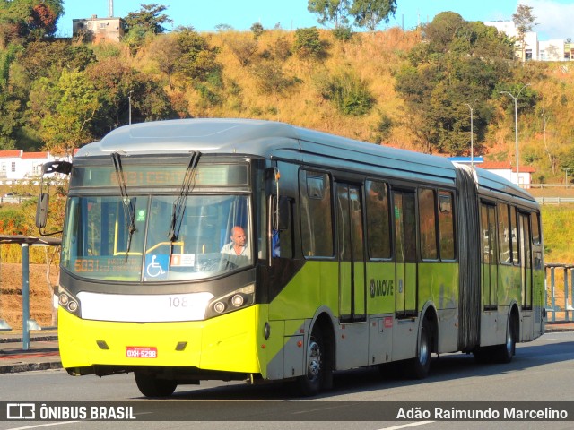 Viação Jardins 10829 na cidade de Belo Horizonte, Minas Gerais, Brasil, por Adão Raimundo Marcelino. ID da foto: 11256199.