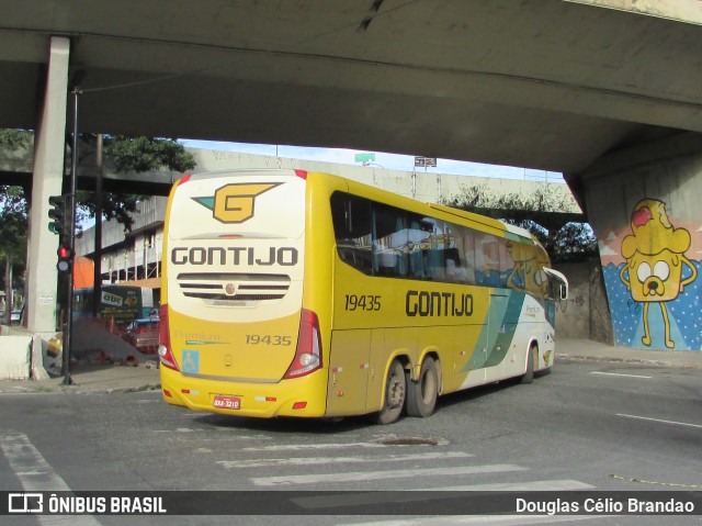 Empresa Gontijo de Transportes 19435 na cidade de Belo Horizonte, Minas Gerais, Brasil, por Douglas Célio Brandao. ID da foto: 11255698.