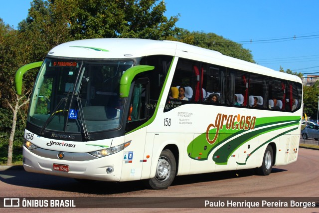 Viação Graciosa 158 na cidade de Curitiba, Paraná, Brasil, por Paulo Henrique Pereira Borges. Número da foto: #11255678.