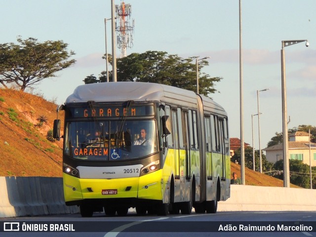 Viação Progresso 20512 na cidade de Belo Horizonte, Minas Gerais, Brasil, por Adão Raimundo Marcelino. ID da foto: 11256345.