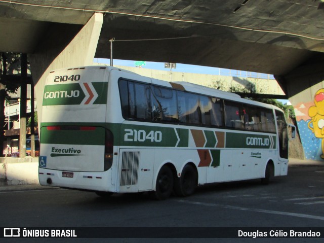 Empresa Gontijo de Transportes 21040 na cidade de Belo Horizonte, Minas Gerais, Brasil, por Douglas Célio Brandao. ID da foto: 11255078.