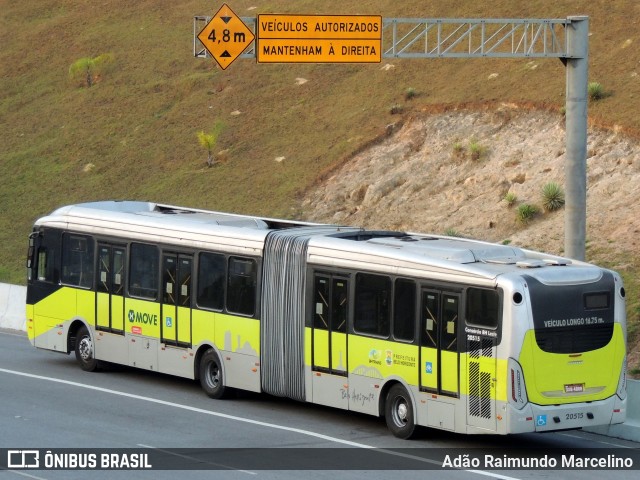 Viação Progresso 20515 na cidade de Belo Horizonte, Minas Gerais, Brasil, por Adão Raimundo Marcelino. ID da foto: 11256363.