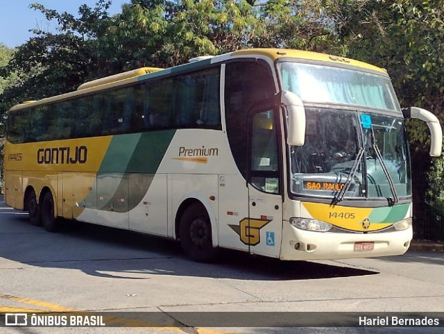 Empresa Gontijo de Transportes 14405 na cidade de São Paulo, São Paulo, Brasil, por Hariel Bernades. ID da foto: 11255280.