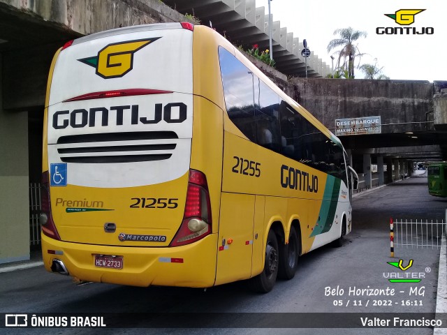 Empresa Gontijo de Transportes 21255 na cidade de Belo Horizonte, Minas Gerais, Brasil, por Valter Francisco. Número da foto: #11254705.