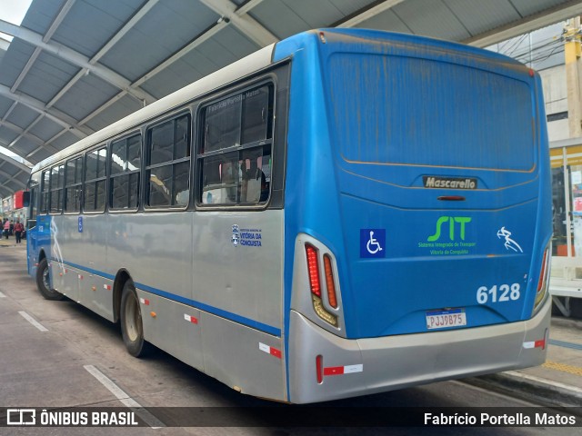 ATT - Atlântico Transportes e Turismo 6128 na cidade de Vitória da Conquista, Bahia, Brasil, por Fabrício Portella Matos. ID da foto: 11256197.