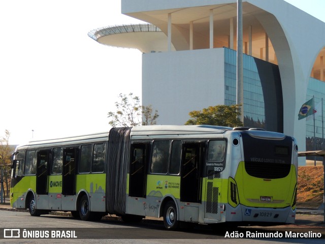 Viação Jardins 10829 na cidade de Belo Horizonte, Minas Gerais, Brasil, por Adão Raimundo Marcelino. Número da foto: #11256188.