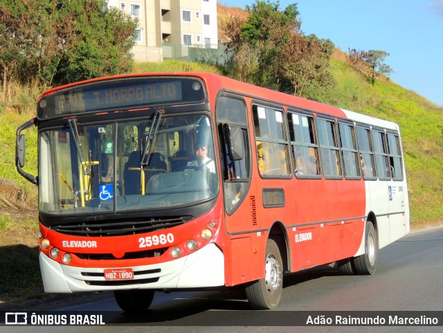 Autotrans > Turilessa 25980 na cidade de Vespasiano, Minas Gerais, Brasil, por Adão Raimundo Marcelino. ID da foto: 11255812.