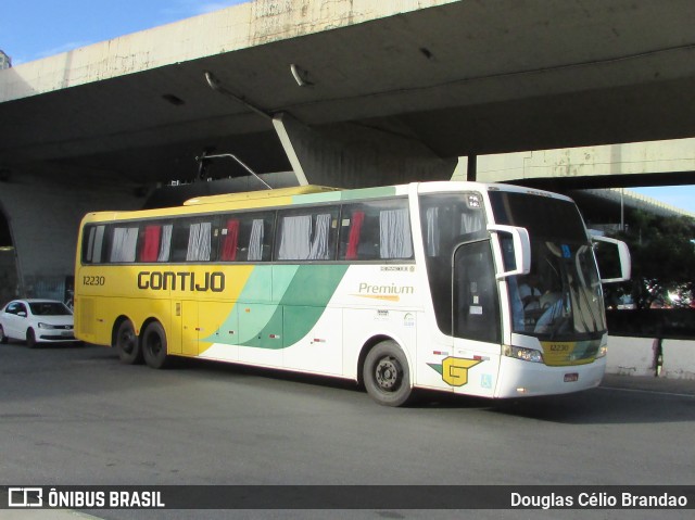 Empresa Gontijo de Transportes 12230 na cidade de Belo Horizonte, Minas Gerais, Brasil, por Douglas Célio Brandao. ID da foto: 11255672.