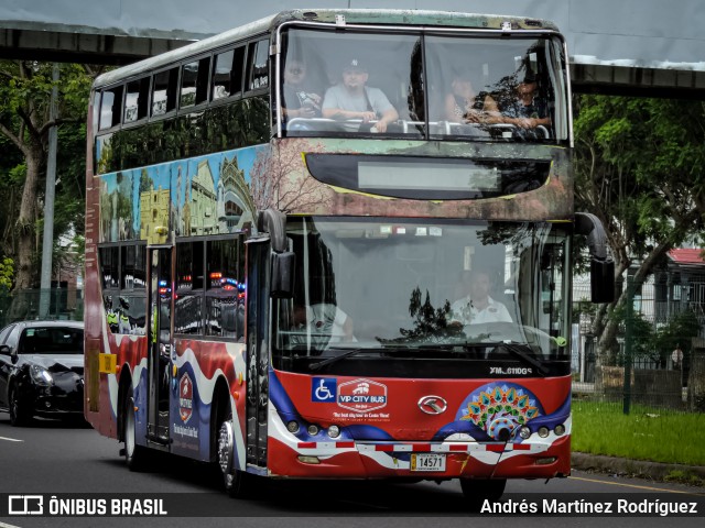 Vip City Bus 00 na cidade de Mata Redonda, San José, San José, Costa Rica, por Andrés Martínez Rodríguez. ID da foto: 11254453.