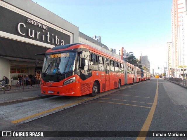Auto Viação Redentor HE731 na cidade de Curitiba, Paraná, Brasil, por Lohan Mariano. Número da foto: #11255888.
