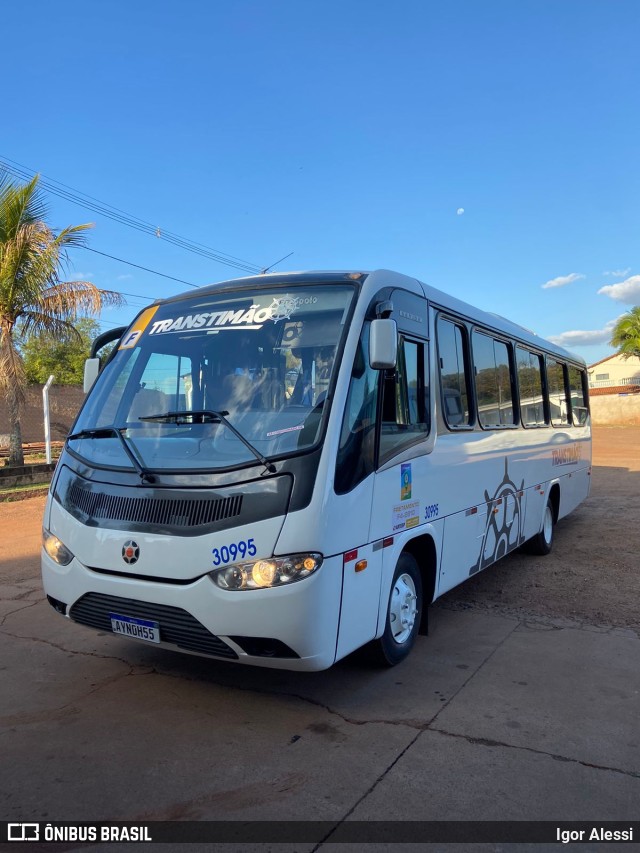 Trans Timão 30995 na cidade de Dourado, São Paulo, Brasil, por Igor Alessi. ID da foto: 11258362.