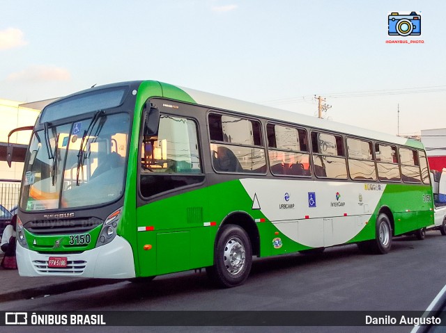 VB Transportes e Turismo 3150 na cidade de Campinas, São Paulo, Brasil, por Danilo Augusto. Número da foto: #11256892.