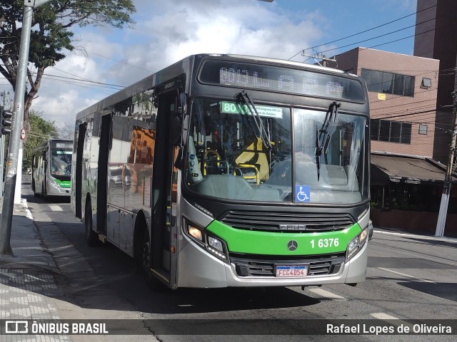 Transcooper > Norte Buss 1 6376 na cidade de São Paulo, São Paulo, Brasil, por Rafael Lopes de Oliveira. Número da foto: #11258360.