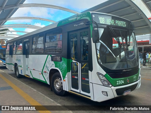 Viação Rosa Vitória da Conquista 2304 na cidade de Vitória da Conquista, Bahia, Brasil, por Fabrício Portella Matos. Número da foto: #11258083.