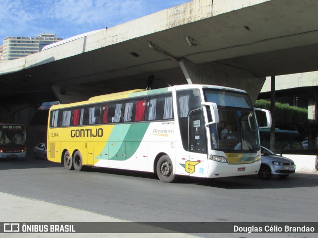 Empresa Gontijo de Transportes 12300 na cidade de Belo Horizonte, Minas Gerais, Brasil, por Douglas Célio Brandao. ID da foto: 11258496.