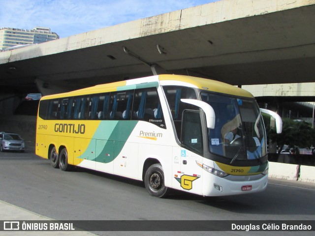 Empresa Gontijo de Transportes 21740 na cidade de Belo Horizonte, Minas Gerais, Brasil, por Douglas Célio Brandao. ID da foto: 11258235.