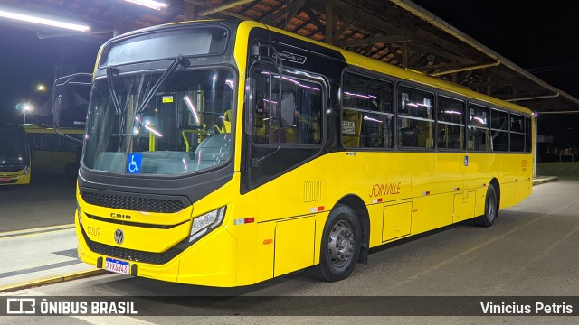 Gidion Transporte e Turismo 12309 na cidade de Joinville, Santa Catarina, Brasil, por Vinicius Petris. Número da foto: #11257686.