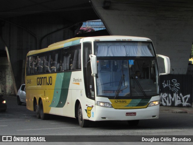 Empresa Gontijo de Transportes 12485 na cidade de Belo Horizonte, Minas Gerais, Brasil, por Douglas Célio Brandao. ID da foto: 11258226.