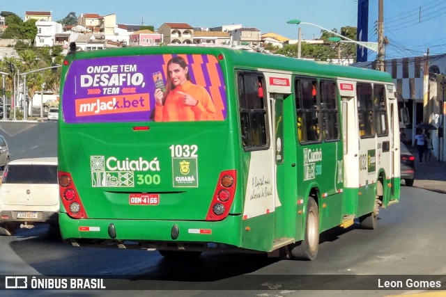 Viação Paraense Cuiabá Transportes 1032 na cidade de Cuiabá, Mato Grosso, Brasil, por Leon Gomes. Número da foto: #11257122.