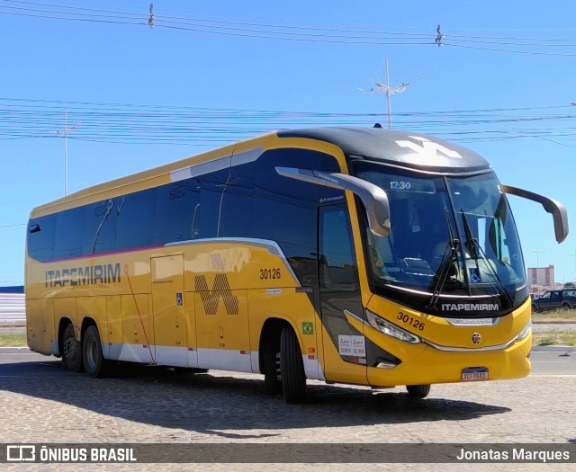 Viação Nova Itapemirim 30126 na cidade de Petrolina, Pernambuco, Brasil, por Jonatas Marques. Número da foto: #11256483.