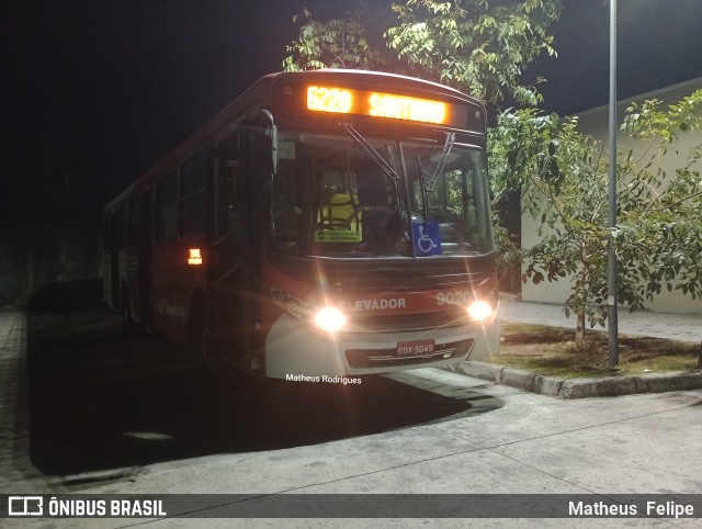 Companhia Coordenadas de Transportes 90205 na cidade de Ribeirão das Neves, Minas Gerais, Brasil, por Matheus  Felipe. ID da foto: 11258693.