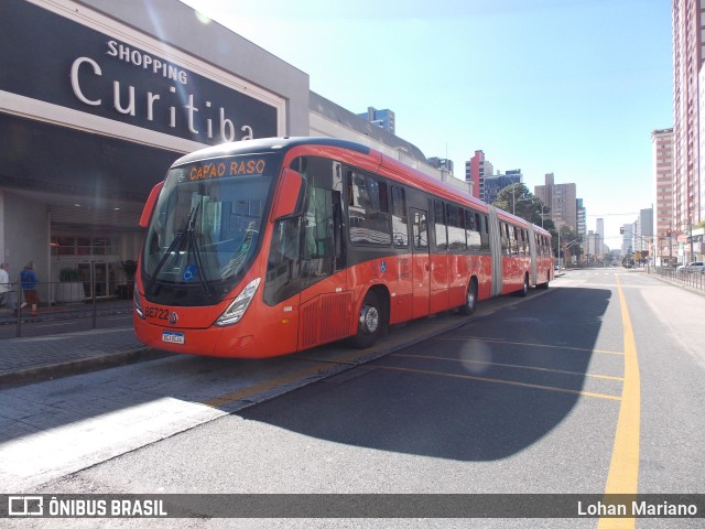 Transporte Coletivo Glória BE722 na cidade de Curitiba, Paraná, Brasil, por Lohan Mariano. ID da foto: 11258457.