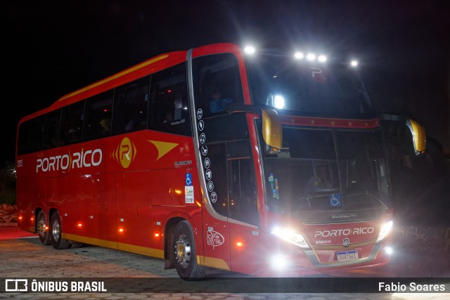 Auto Viação Porto Rico 2303 na cidade de Santa Maria do Pará, Pará, Brasil, por Fabio Soares. Número da foto: #11257793.